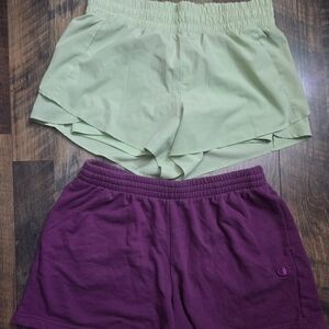 Avia And Champion Womens Shorts Large